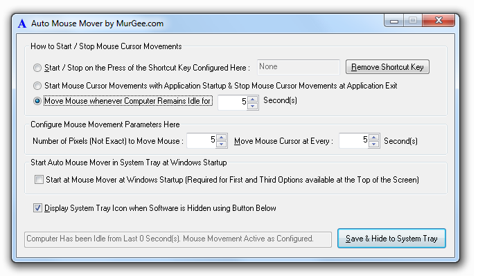 Download an automatic mouse mover machine